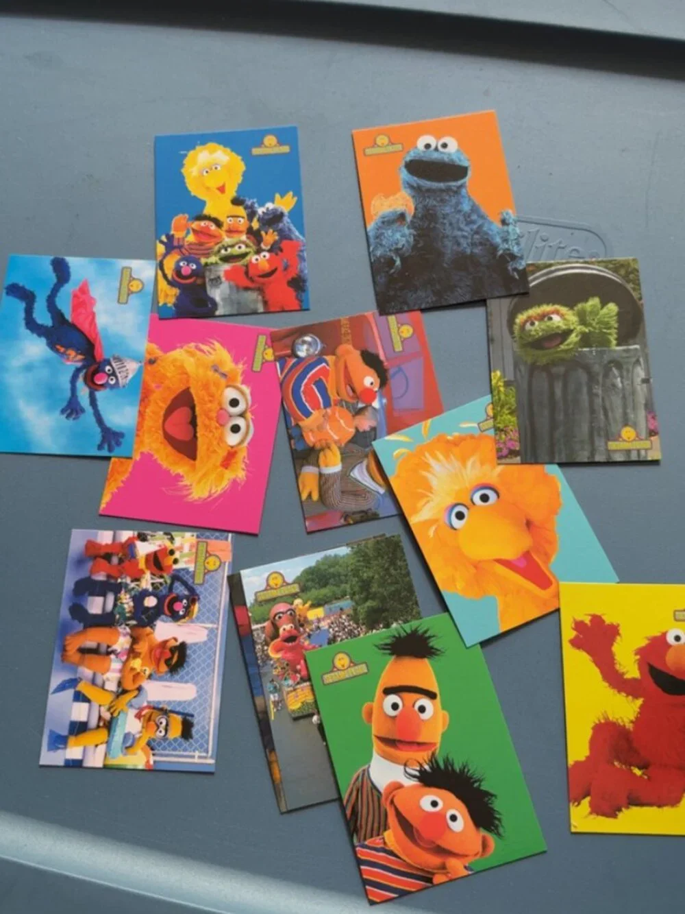 Sesame Place Mini Cards - Complete Set of 12 Views - Vintage Sesame Street